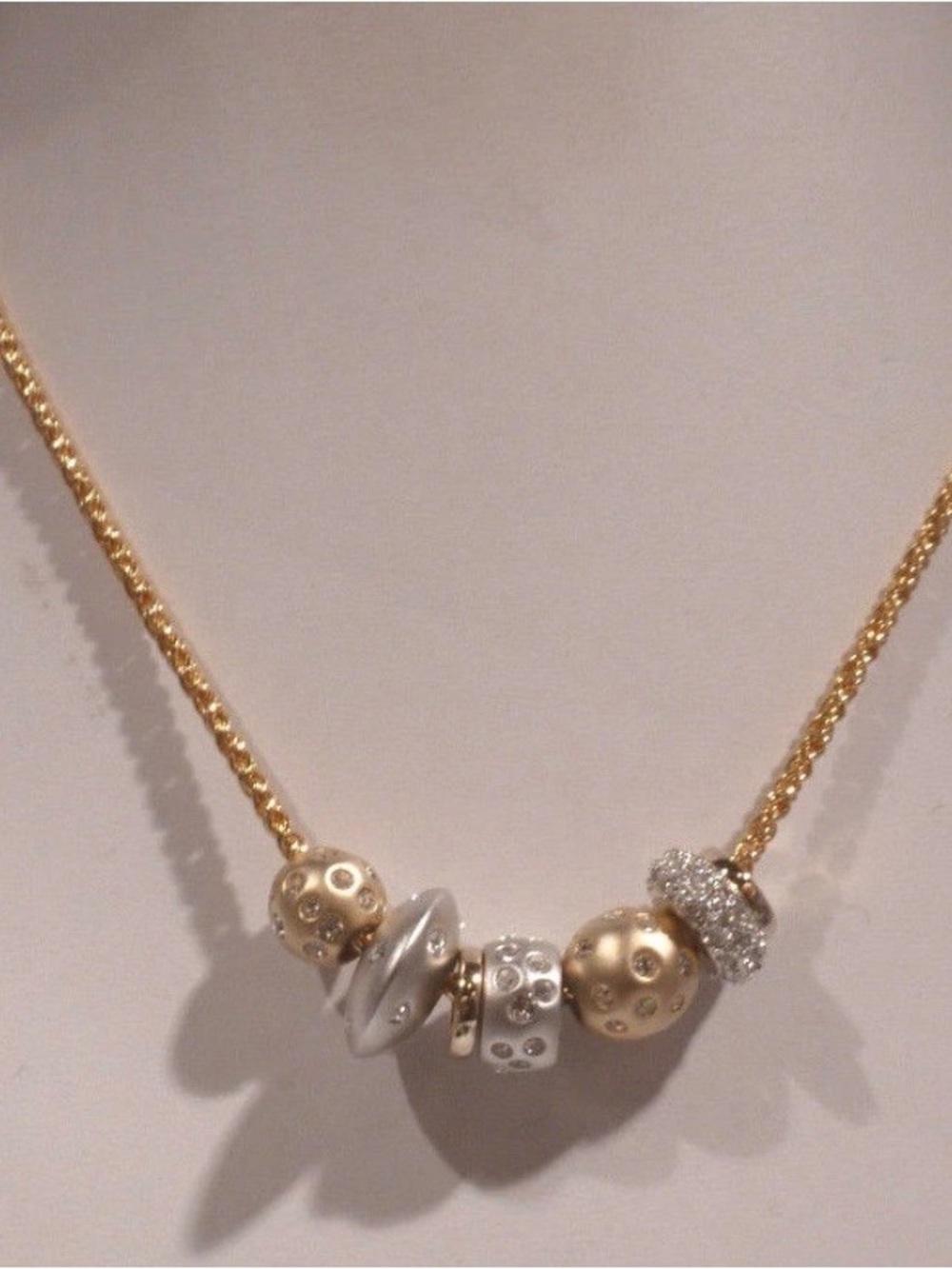 Swarovski If Te Kauri Gold Necklace (never worn)